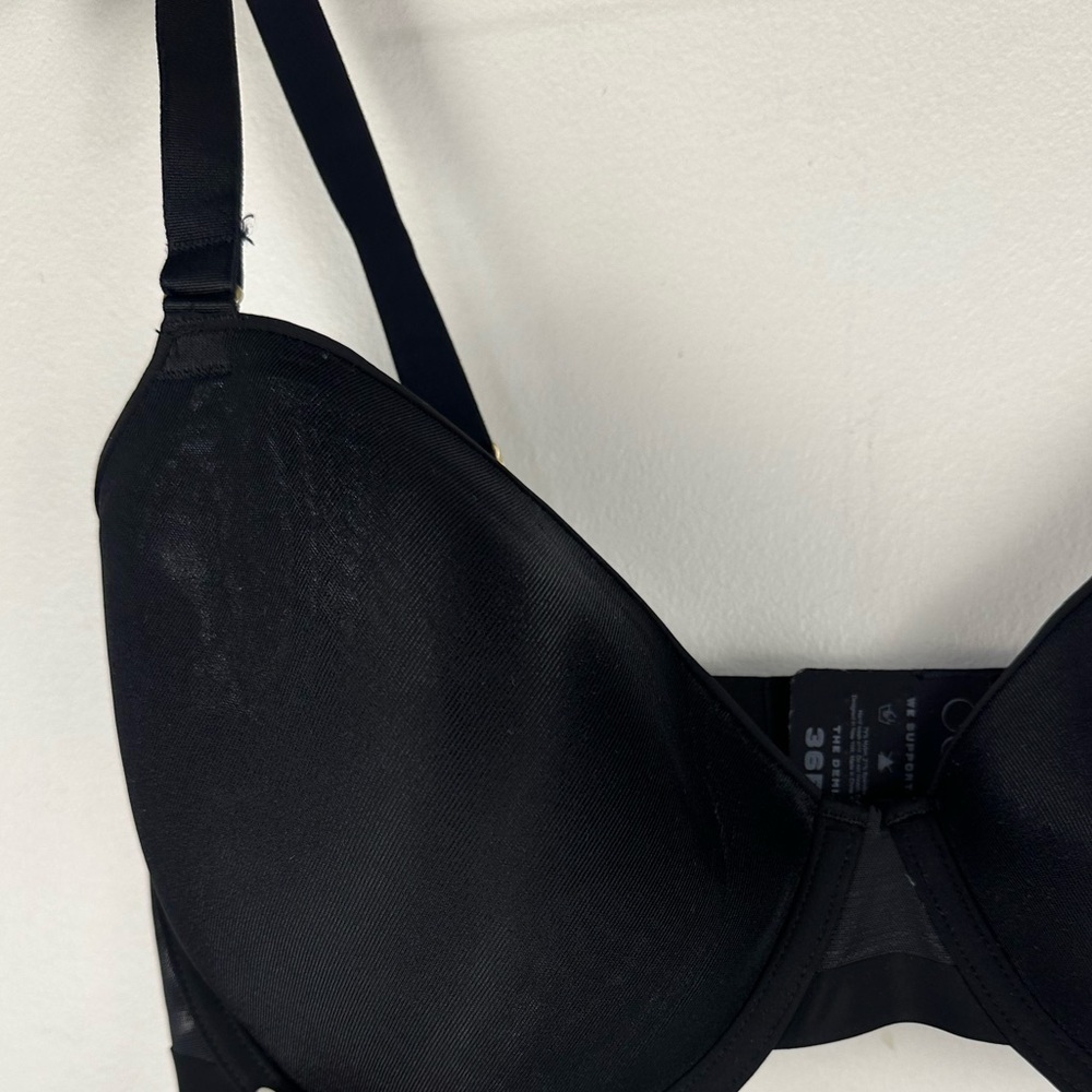 Cuup The Demi Black Lightweight Bra Sz 36 F - Picture 5 of 10